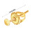 Elegant Screw Backs Replacements Fashionable Earplug-Silver 4