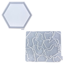 2pcs Animal Puzzle Decoration Epoxy Molds Handmade Crystal Resin