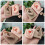 Realistic Soft Silicone Left Right Ear Model-pale yellow 4