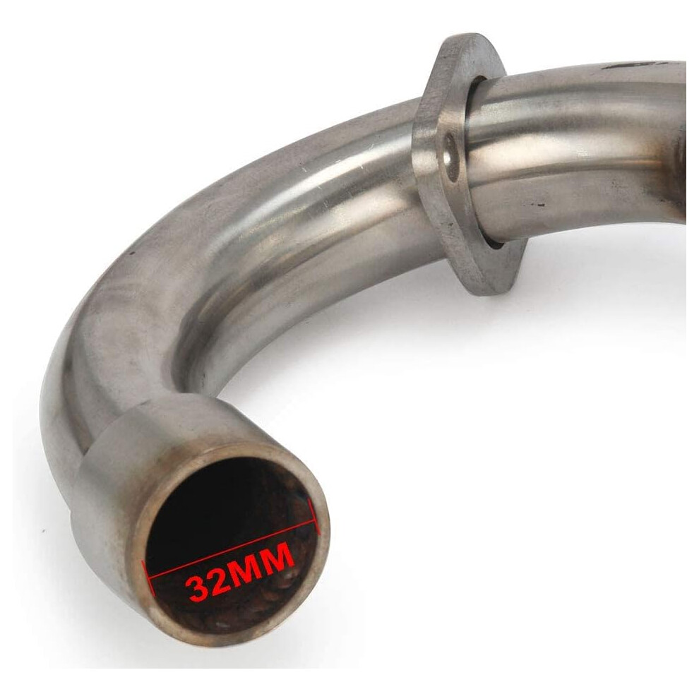 Universal Motorcycle Exhaust 51Mm Stainless Steel Muffler Silencer, Noise Reduction Technology Db Killer Ensures Peaceful Riding Experience For Most 9169997020680