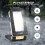 Magnetic Base Rechargeable Work Light, XPE+COB Red Light Warning, Portable, Waterproof, Snap Design, Long Lasting Power, Versatile Usage for Elevator 4