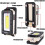 Magnetic Base Rechargeable Work Light, XPE+COB Red Light Warning, Portable, Waterproof, Snap Design, Long Lasting Power, Versatile Usage for Elevator 7