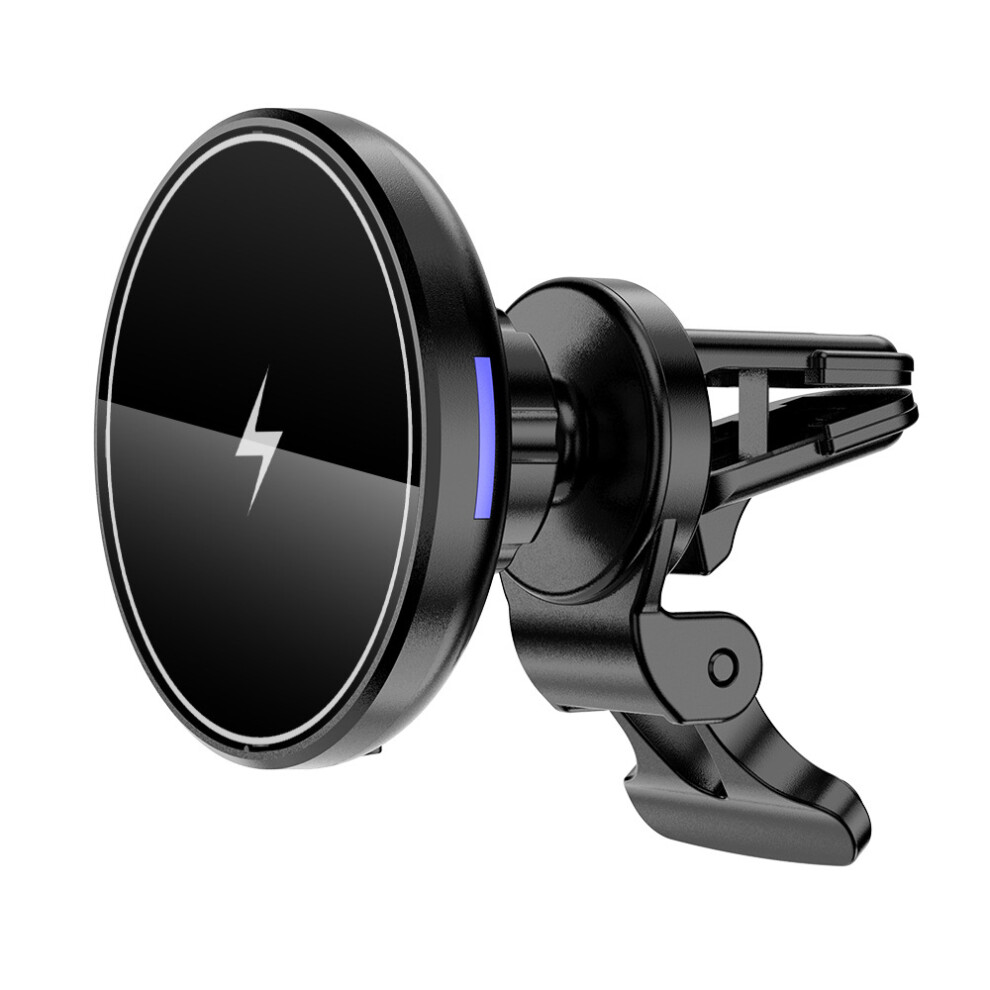 Magnetic Wireless Charger, Secure Attachment For Iphone 12/13, Fast 15W Wireless Charging With Automatic Lock Alignment, Sturdy Vent Mount & Adhesive 9128293680578