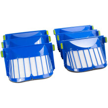 Manutenção fácil do aspirador de pó, substituição de filtros e escovas para iRobot Roomba, melhor desempenho de limpeza, simples e rápido.