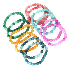 12 stuks gecraqueleerd glas kralen armband mode kralen-8MM