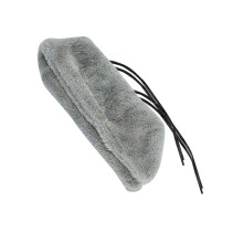 Vogel-Winterdecke aus Fleece – Vogelshelterbett für Papageien, Klein bis Mittel, Grau