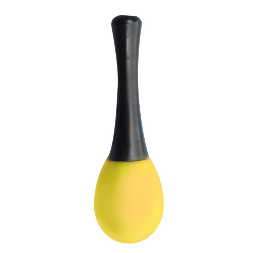 Kindergelbe Plastik-Maracas, Feiertagsparty, Handperkussionsinstrument