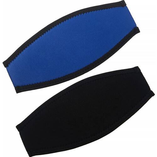 Snorkel with Serenity, Universal Size Neoprene Mask Strap for Divers