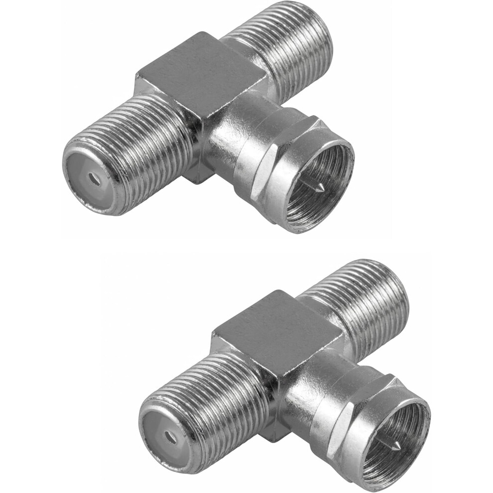 Signal Mastery, Hifi Signal Transmission Through F Type Coaxial Connectors, Effortless Assembly For Cable Television And Home Theater Audio Video 9128293703451