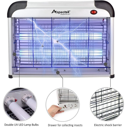 Energy-Efficient LED Lamps Mosquito Zapper, Long-lasting LED Light Source for Indoor Pest Control 2