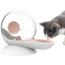 Idratazione senza sforzo per animali domestici, design resistente, fontanella automatica, abbeveratoio a gravità per cani e gatti, sistema di