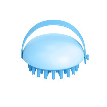 Escova de silicone para shampoo de animais de estimação, design ergonômico em formato de rato para uma massagem confortável, melhora a