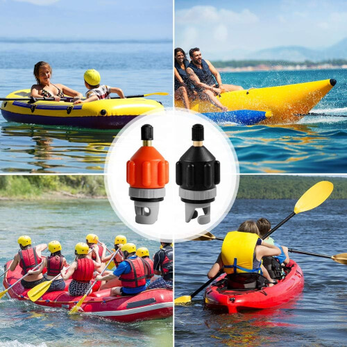 Conventional Air Pump Adapter For Broad Compatibility, Inflation Safety Feature Ensuring A Controlled And Safe Experience 1