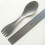 Συνδυασμός κουταλιού και πιρουνιού από τιτάνιο, Πλενόμενο, 1