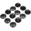 Rubber Trekking Pole Tips, Additional Support For Smooth Terrain Navigation And Easy Installation, Essential For Outdoor Activities 1