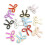 Accessoires de nœud papillon élégants, 100 pièces,-Doré 2C 7