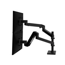 Dubbele Monitorsteun - Ergotron - LX Pro - 27" - Zwart Mat - VESA