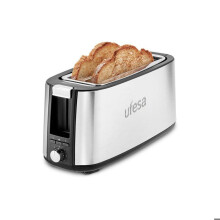 Broodrooster - UFESA - TOSTIE DUO PLUS - Roestvrij staal - 1400 W - 2 sneetjes