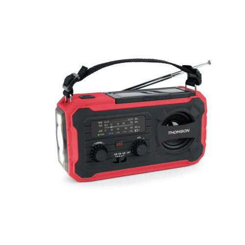 Solar-Radio Notfall RT280 grau THOMSON