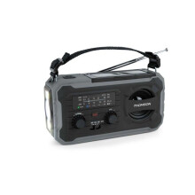 Notfunk-Solarradio - THOMSON - RT280 - FM/AM - Taschenlampe - USB-C-Aufladung