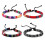 Unique Patterns Woven Wristband Trendy Multicolor Bracelet Set 4