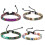 Unique Patterns Woven Wristband Trendy Multicolor Bracelet Set 6