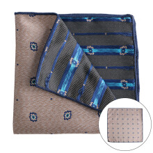Mode pochetzakdoek voor heren, zakelijke borsthanddoek,-Stijl 3