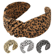 Stilvolles Geschenk: Elegantes Haar-Upgrade für Damen, bequemes Haarband mit Leopardenmuster, verleiht jedem Outfit sofortige Eleganz, 4 Stück in