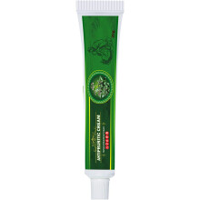 Pomada para tratamento de eczema com ingredientes de acônito, creme para psoríase para alívio da coceira na pele, fórmula natural chinesa de 20g