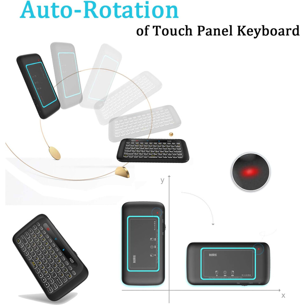 Innovative Mini Wireless Keyboard, Touchpad Mouse Combo Offers Seamless Typing Experience, Advanced Rf 2.4G Wireless Technology Ensures Stable 9169997043627