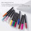 Elegant Eye Charms, Χρωματιστά Υγρά Eyeliner για Γυναίκες, Σετ Μακιγιάζ Ματιών 12 Ζωντανών 2