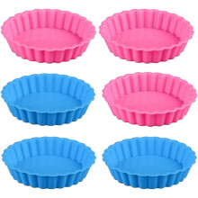 Bake Multiple Desserts With Our Easy Clean Silicone Quiche Pan, Perfect For Birthday Parties And More
