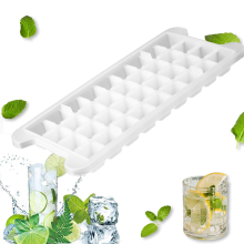 Alsidige silikone isterningbakker, letudløselige isforme til hurtig og bekvem frysning, BPA-fri, tåler opvaskemaskine, fleksibel og holdbar