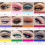 Elegant Eye Charms, Χρωματιστά Υγρά Eyeliner για Γυναίκες, Σετ Μακιγιάζ Ματιών 12 Ζωντανών 5