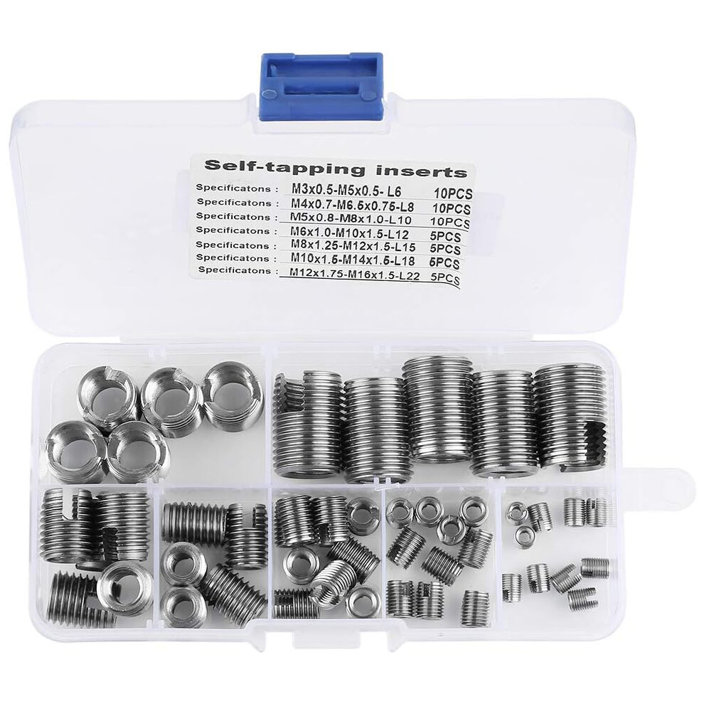 Thread Reinforce Repair Tool, Stainless Steel Self-Tapping Inserts For Quick Installation And Easy Storage, High Hardness For Longevity, Suitable For 9004841707747