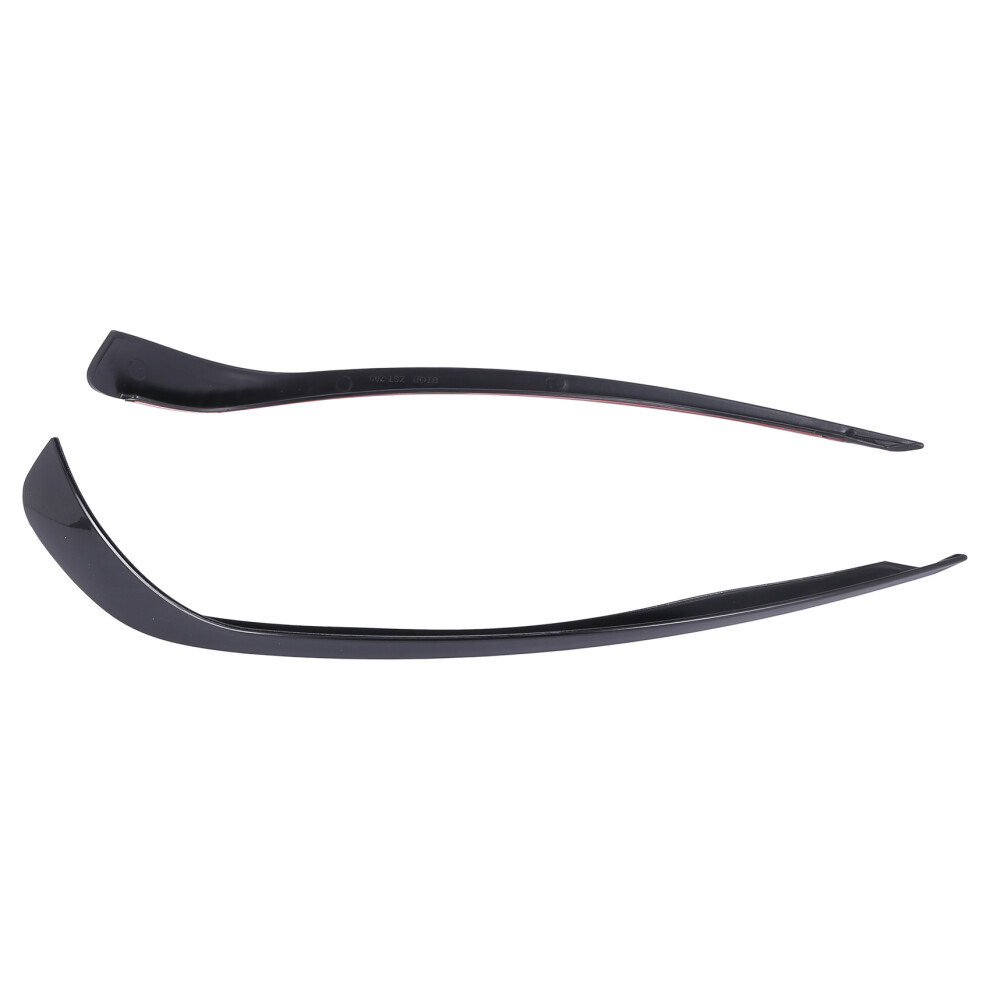 Front Bumper Splitter Spoiler Trim For W117 C117 Cla Class Cla45 Cla200 Cla220 Cla250 Cla260 Amg 2013-2015 4712088597513