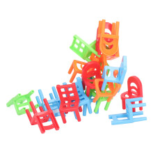 18pcs Kids Family Stacking Chairs – Fun Interactive Balancing Board Game Toy