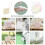 Feuilles de savons en papier, solubles portables,-pêche 4
