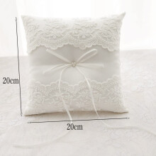 Elegant Ring Bearer Pillow, High Quality Wedding Item Showcasing Silica Gel Shock-Absorbing Properties For Comfort And Protection In Your Special Day