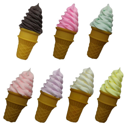 Modèle de cône de crème glacée, jouet de Simulation de-Violet 1