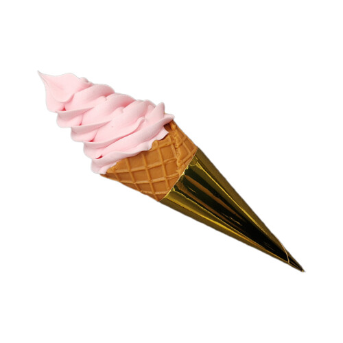 Modèle de crème glacée artificielle pour accessoires de-Rose