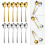 Cuillère à Dessert à Long manche, cuillère efficace,-Argent 3