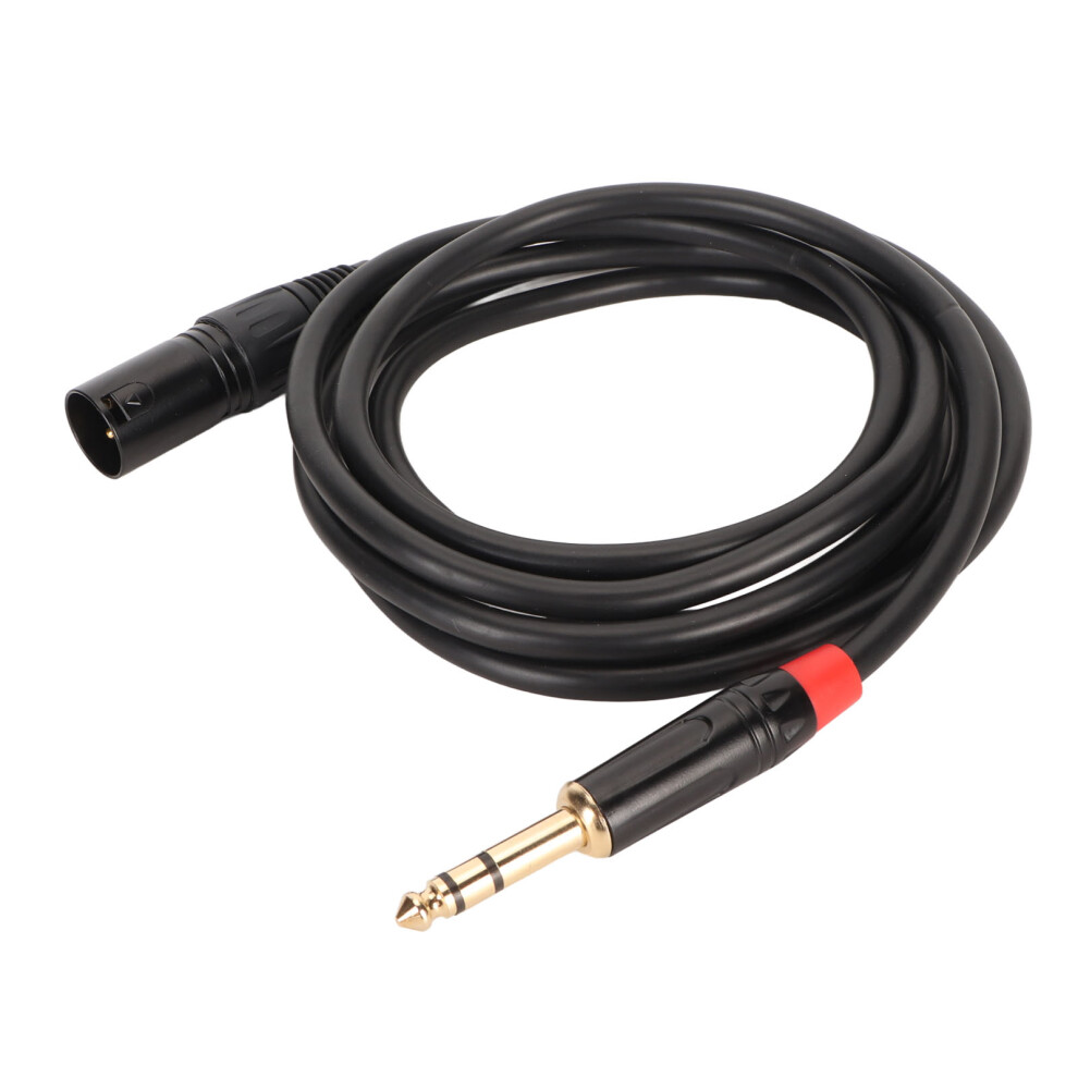 2M Xlr Male To Trs 1/4In 6.35Mm Audio Cable For Mic And Mixer 4901369251170