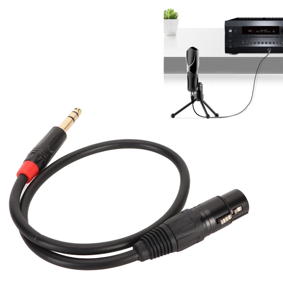 Stable Connection 0.5M Xlr To 1/4In Trs Cable For Professional Sound 7601369251183