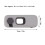 5PCS Child Safety Locks, Light Gray, Plastic, 10x4x1.5cm 2