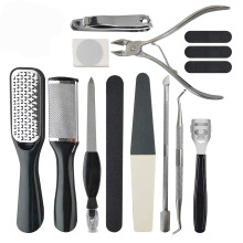 Kit de pédicure ergonomique, outils de soin des pieds en acier inoxydable pour ongles incarnés épais et durs, correction précise de l'angle de