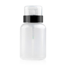 Flacon en polyéthylène, plastique écologique, technologie anti-fuite pour dissolvant à vernis à ongles alcoolisé, distributeur transparent
