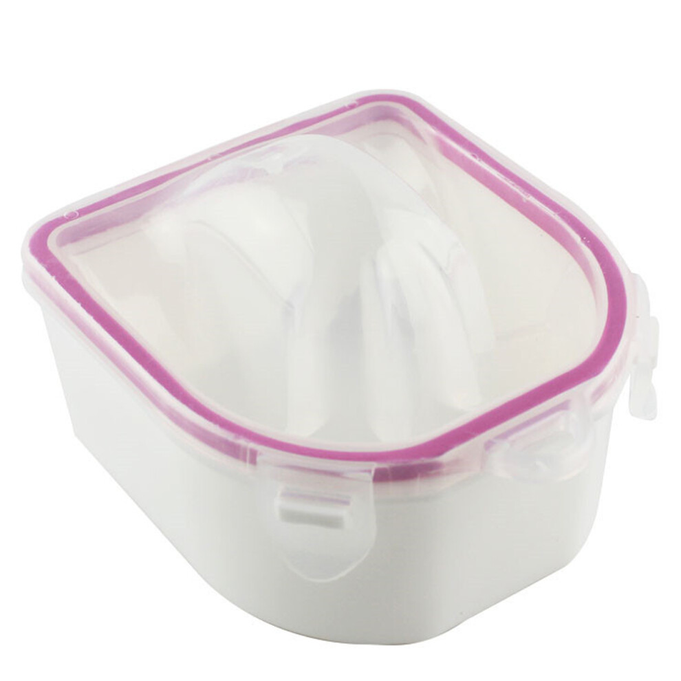 Acetone Resistant Nail Soak Bowl, Salon Quality Portable Manicure Treatment Tool For Cuticle Care And Sterilization