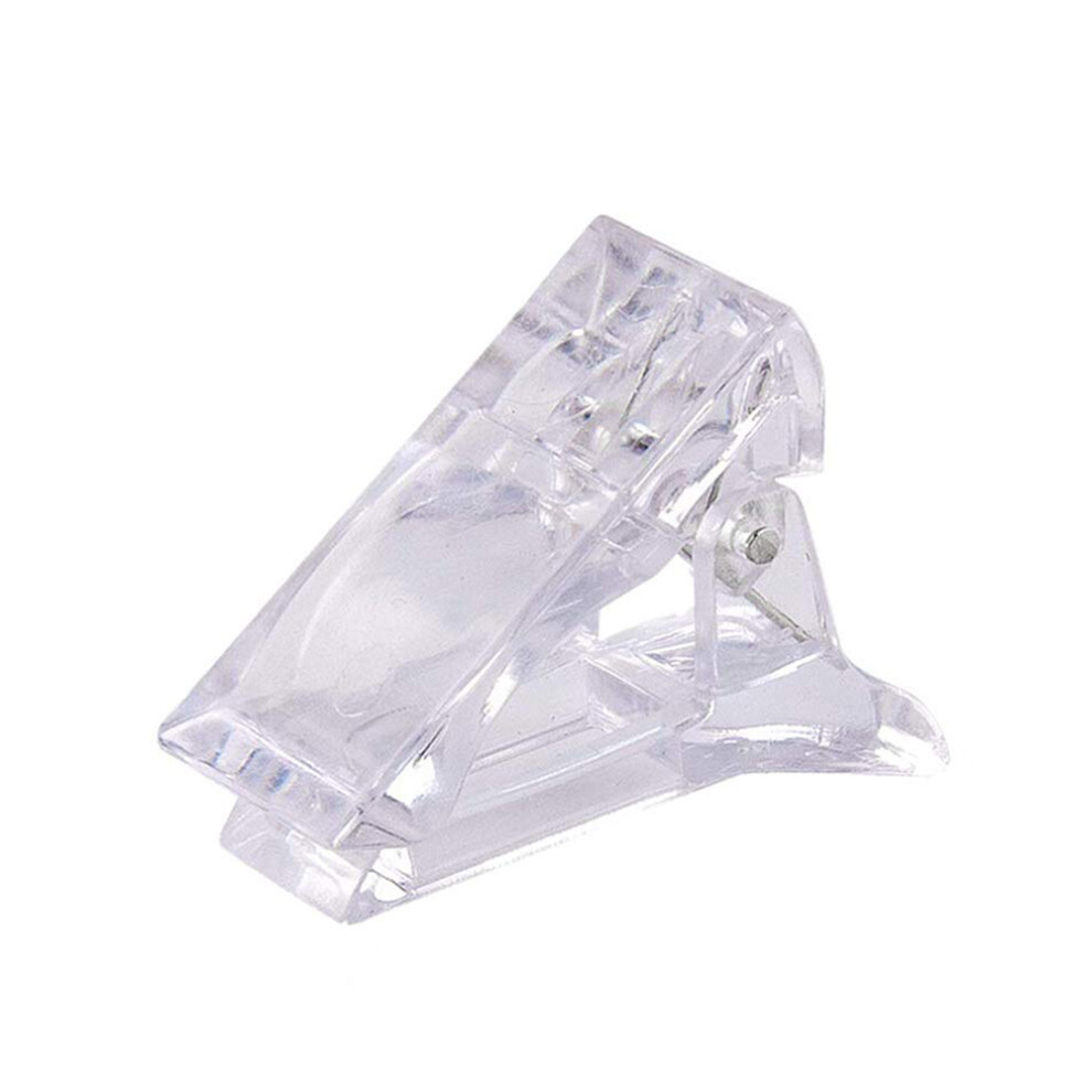 Effortless Nail Artistry: Nail Tips Clip for Polygel Nail Forms, Your Ultimate Reusable Manicure Nail Art Tool