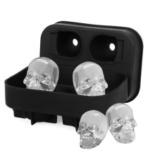 Máquina multifuncional para hacer cubitos de hielo con forma de calavera, versátil, con diseño creativo que va más allá del hielo, fabricada con